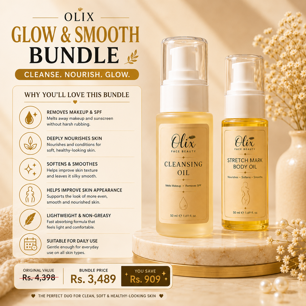 Makeup Remover & Strech Mark Oil Bundle